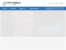 Tablet Screenshot of larkinhoffman.com